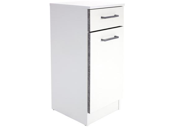 Unterschrank Verona - Weiß, KONVENTIONELL, Holzwerkstoff (33/80/33cm) Unterschrank Verona - Weiß, KONVENTIONELL, Holzwerkstoff (33/80/33cm)