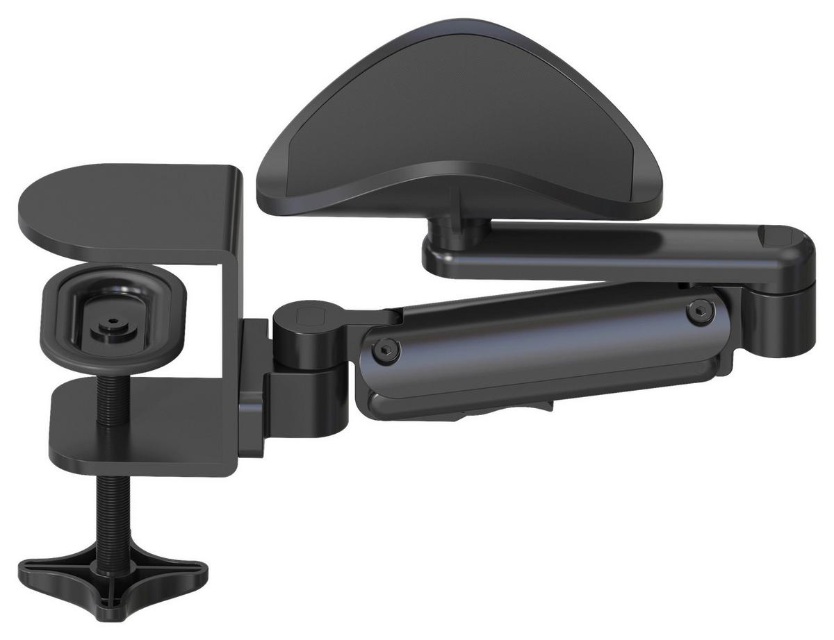 Armstütze Relex Rt1 Schwarz B: 40,4 cm - Schwarz, MODERN, Leder/Kunststoff (40,4/7,5/11cm) - MID.YOU