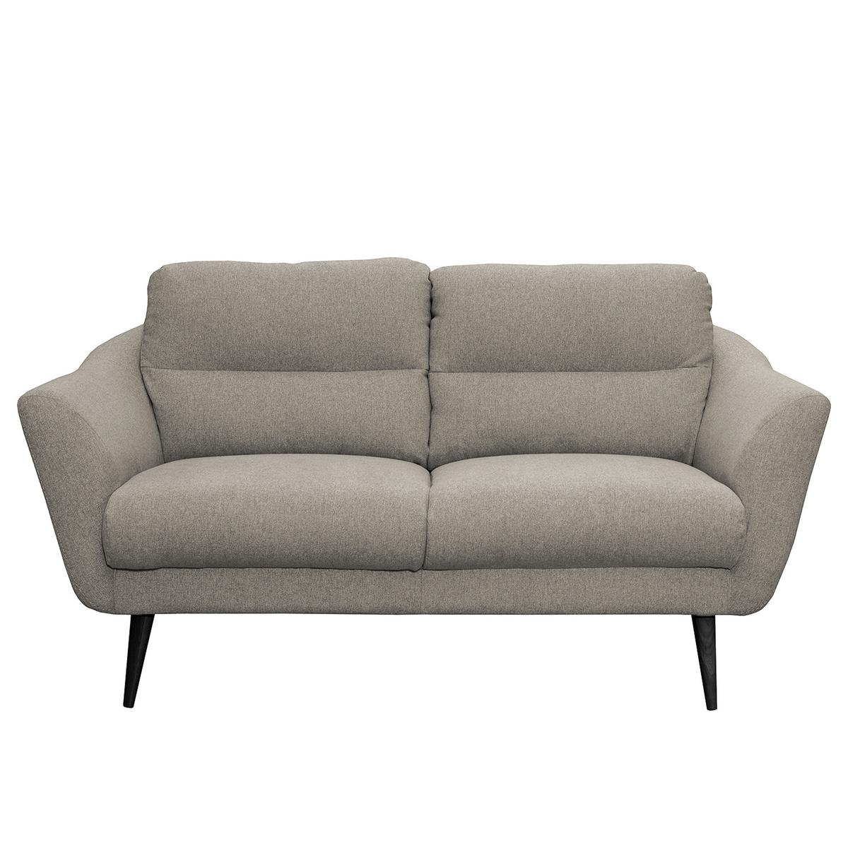 2-sitzer-sofa Tromso Grau B: 158 Cm - Schwarz/Grau, Design, Textil (158/87/88cm) - Livetastic