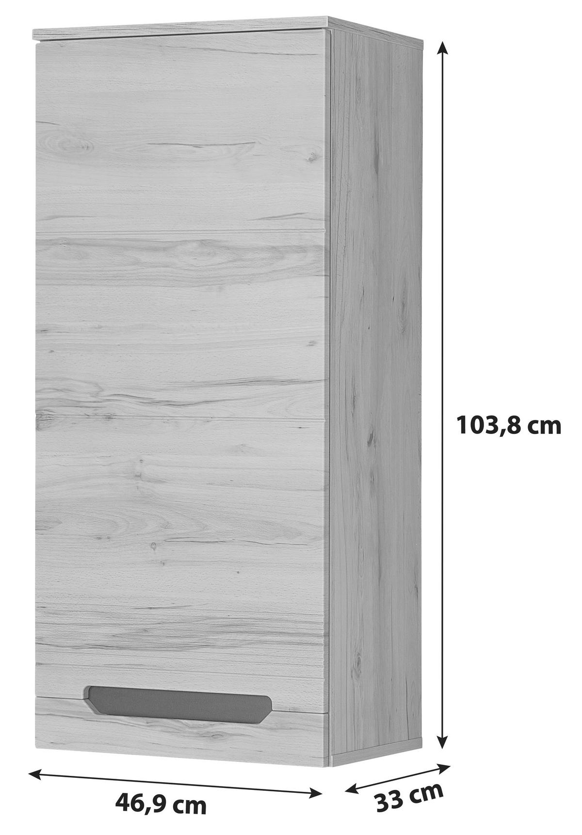 Függesztett Elem Alana - Modern, faalapú anyag (46,9/103,8/33cm)