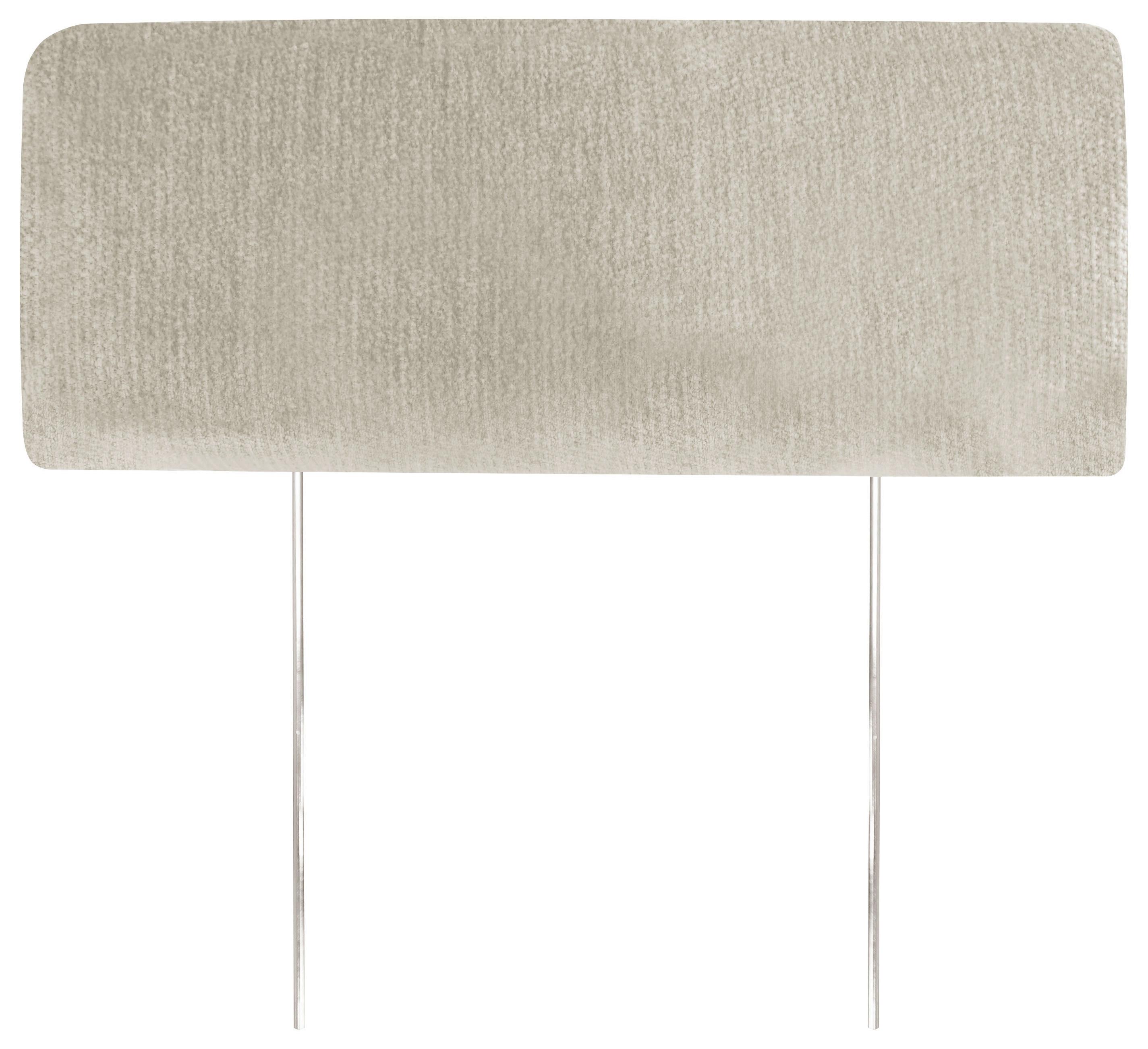 Opěrka hlavy ALTON, béžová žinylka - béžová, Konvenční, kov/textil (50/19cm)