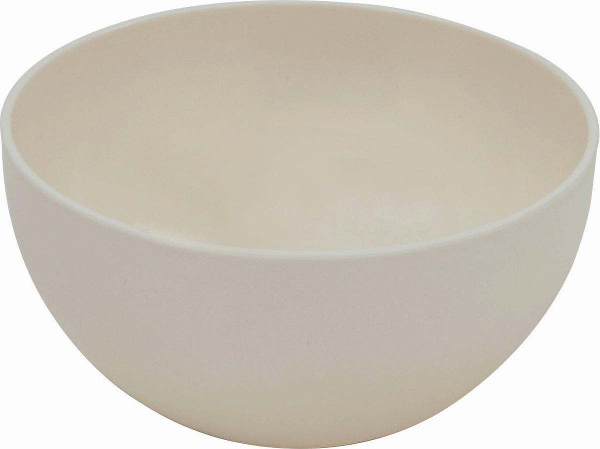 Schüssel Kunststoff Creme Gutja 2,5 L, DxH: 20,5x10,5 cm - Creme, KONVENTIONELL, Kunststoff (20,5/10,5cm) - James Wood