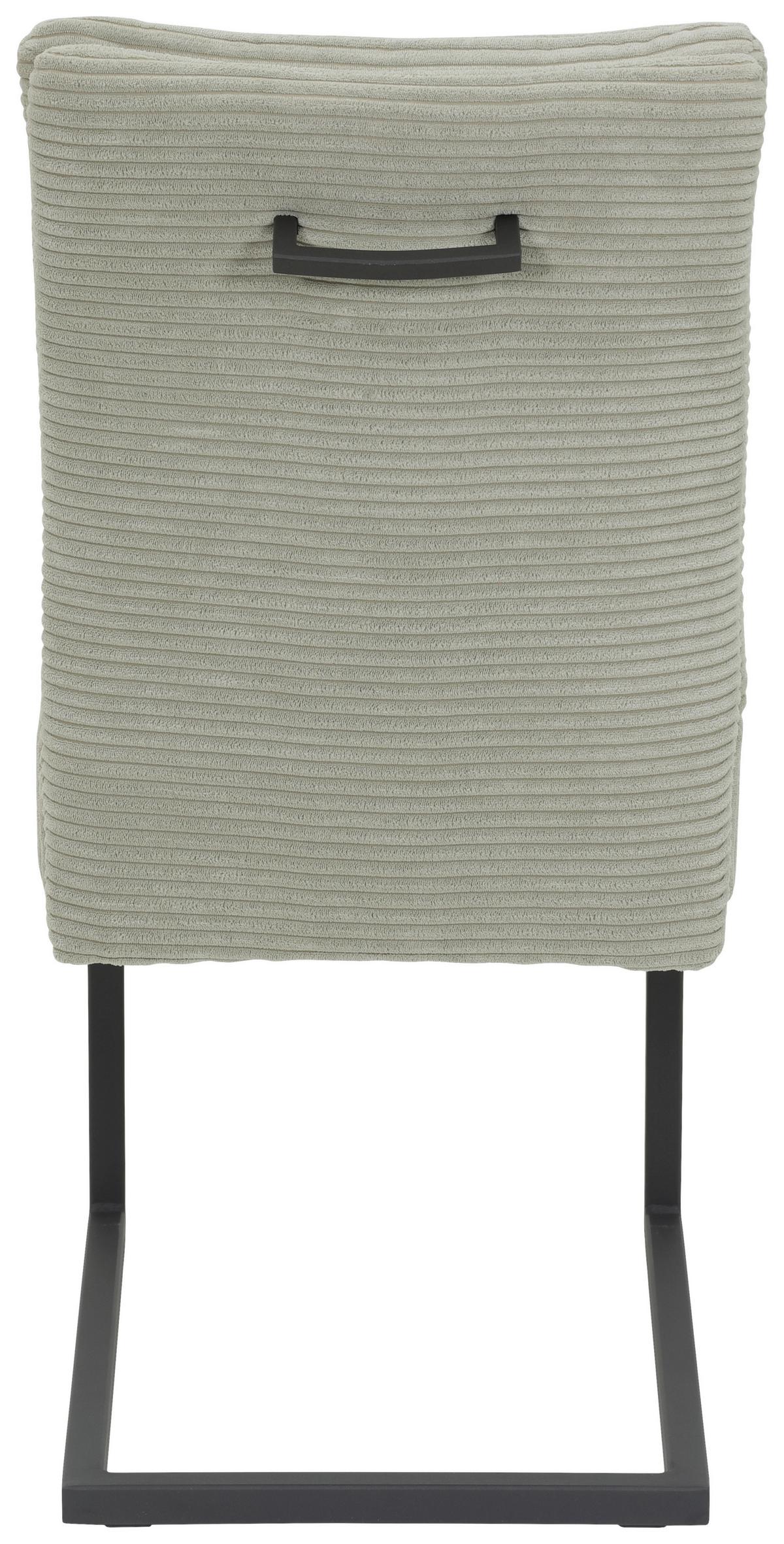 HOUPACÍ ŽIDLE OLIVIA GIGA-S - černá/béžová, Moderní, kov/textil (61/91/43cm)