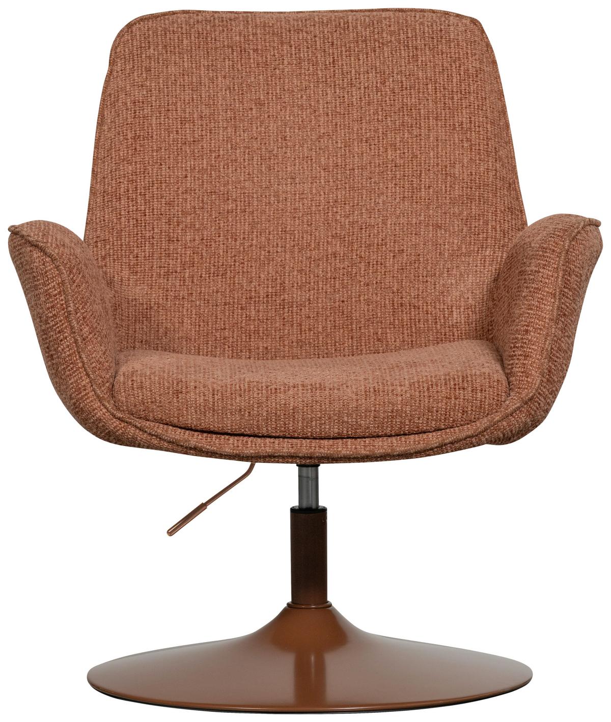 Sessel Marten Orange B: 79cm - Orange, Design, Textil (79/91/76cm) - Livetastic