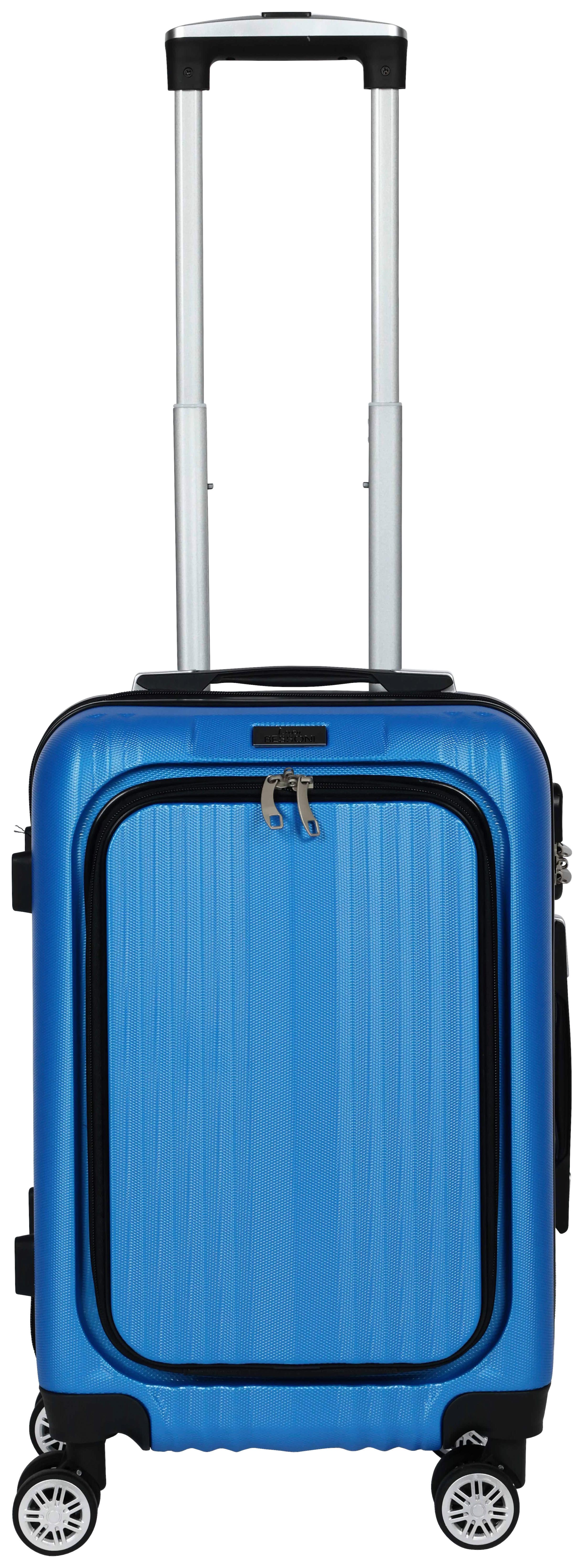 Reisekoffer VERONA von LUCA BESSONI in strahlendem Blau