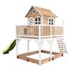 Spielturm Liam Aus Zedernholz - Hellgrün/Braun, Basics, Holz (613/291/277cm) - Ambia Garden