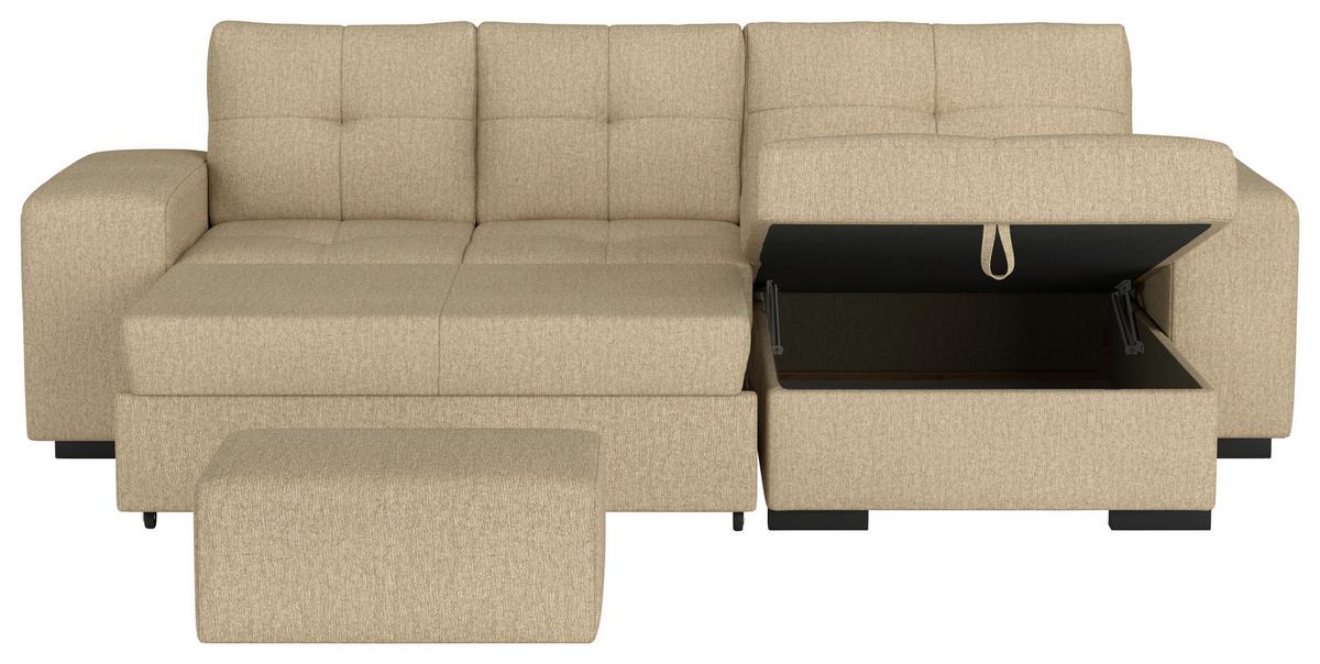 Sarokkanapé Mattina - Modern, textil (268/156cm)