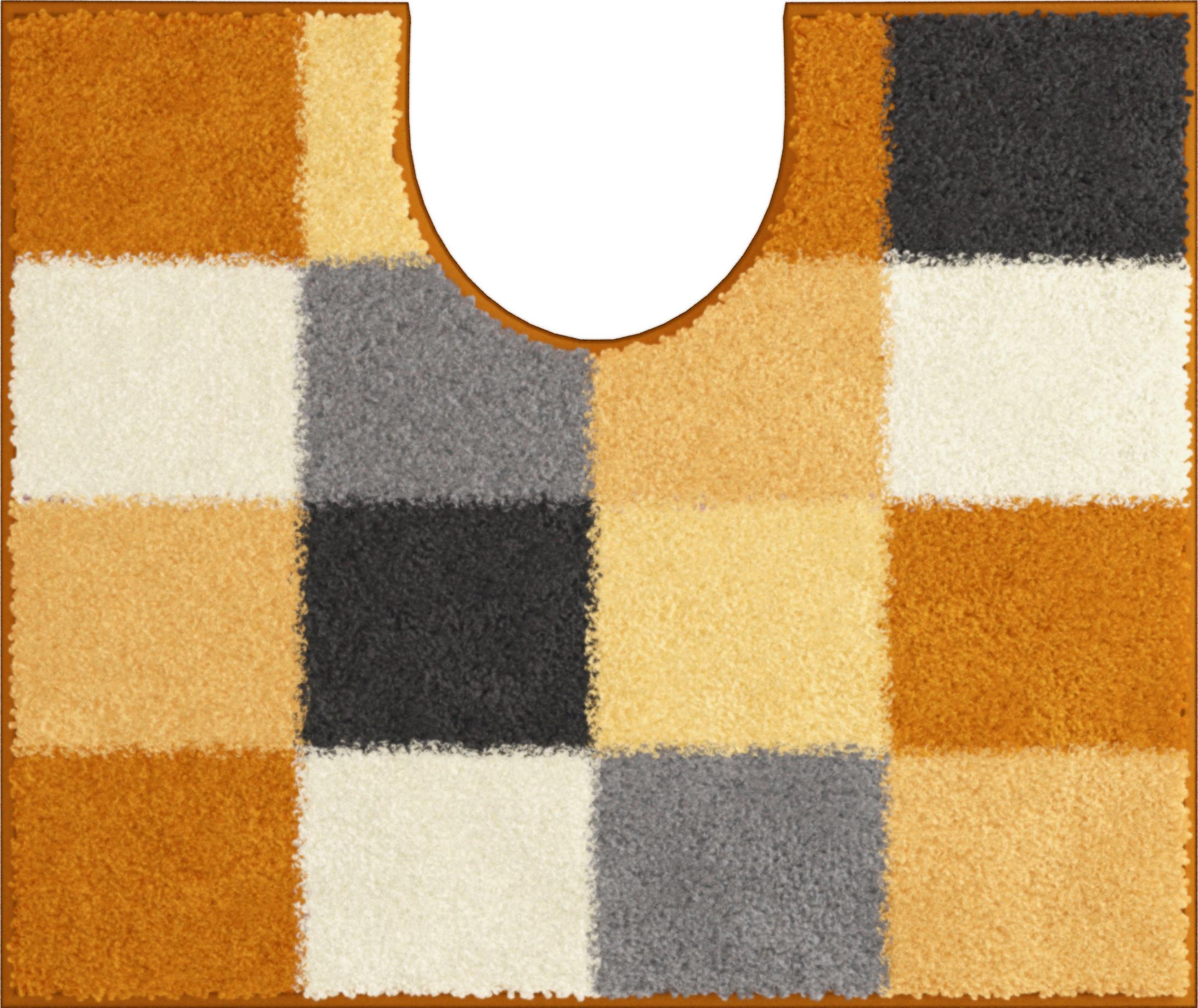 WC PŘEDLOŽKA B2747-006001254 - bílá/černá, Basics, textil (49/60cm) - Grund