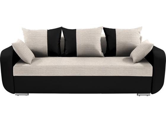 Dreisitzer-sofa Faro - Chromfarben/Beige, KONVENTIONELL, Holz/Textil (225/90/92cm) Dreisitzer-sofa Faro - Chromfarben/Beige, KONVENTIONELL, Holz/Textil (225/90/92cm)