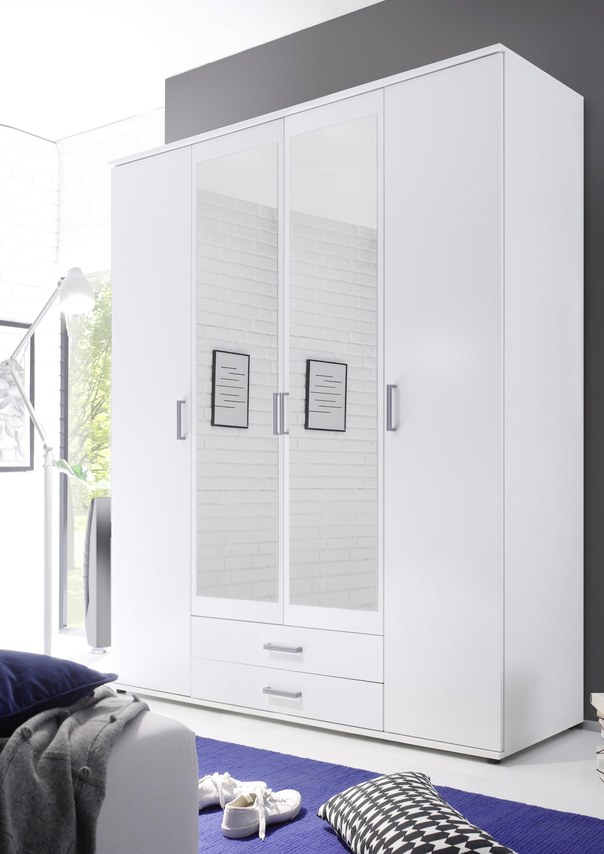 stauraum mit stil: trendiger drehtürenschrank karl