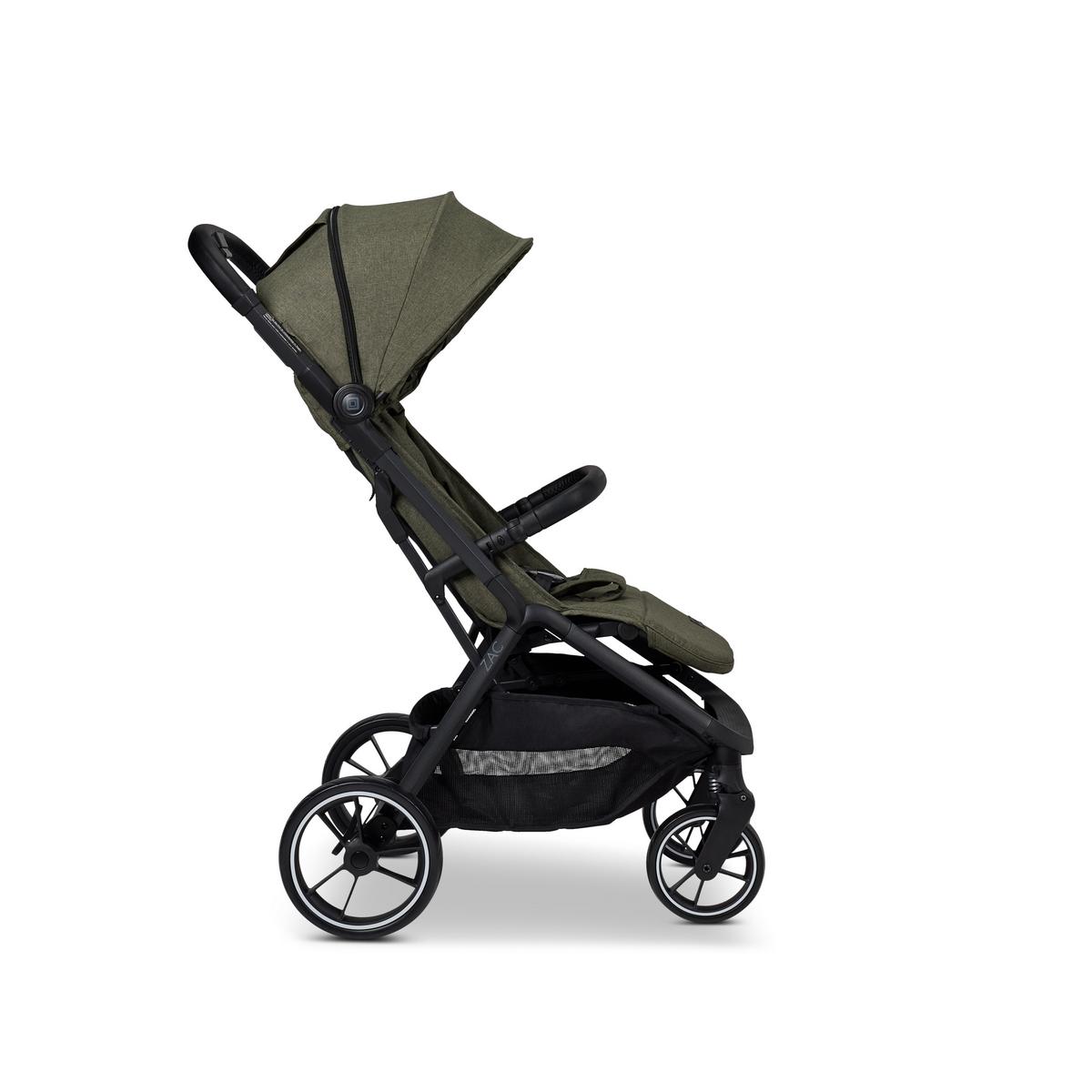 Buggy Zac - Schwarz/Olivgrün, Basics, Textil (80/55/102cm) - Moon