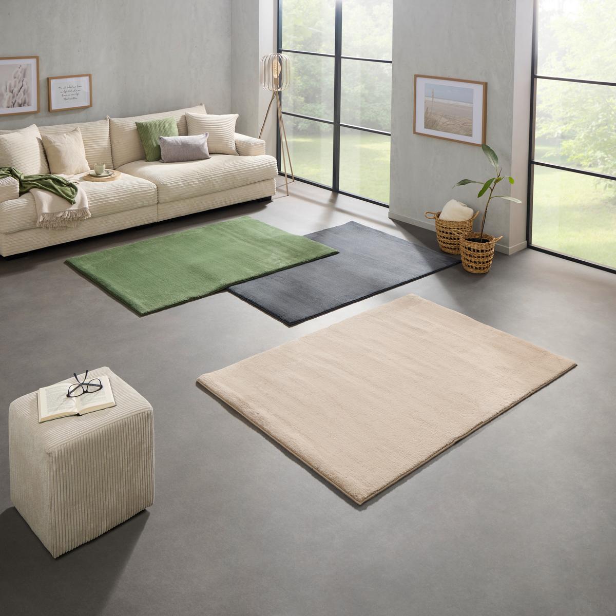 Szőnyeg Finja Kb. 120/170cm - zöld, Modern, textil (120/170cm) - Luca Bessoni