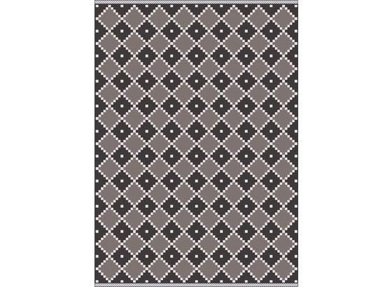 Koberec Tkaný Na Plocho Phoenix 3 - šedá/antracitová, Moderní, textil (160/230cm) - Modern Living Koberec Tkaný Na Plocho Phoenix 3 - šedá/antracitová, Moderní, textil (160/230cm) - Modern Living