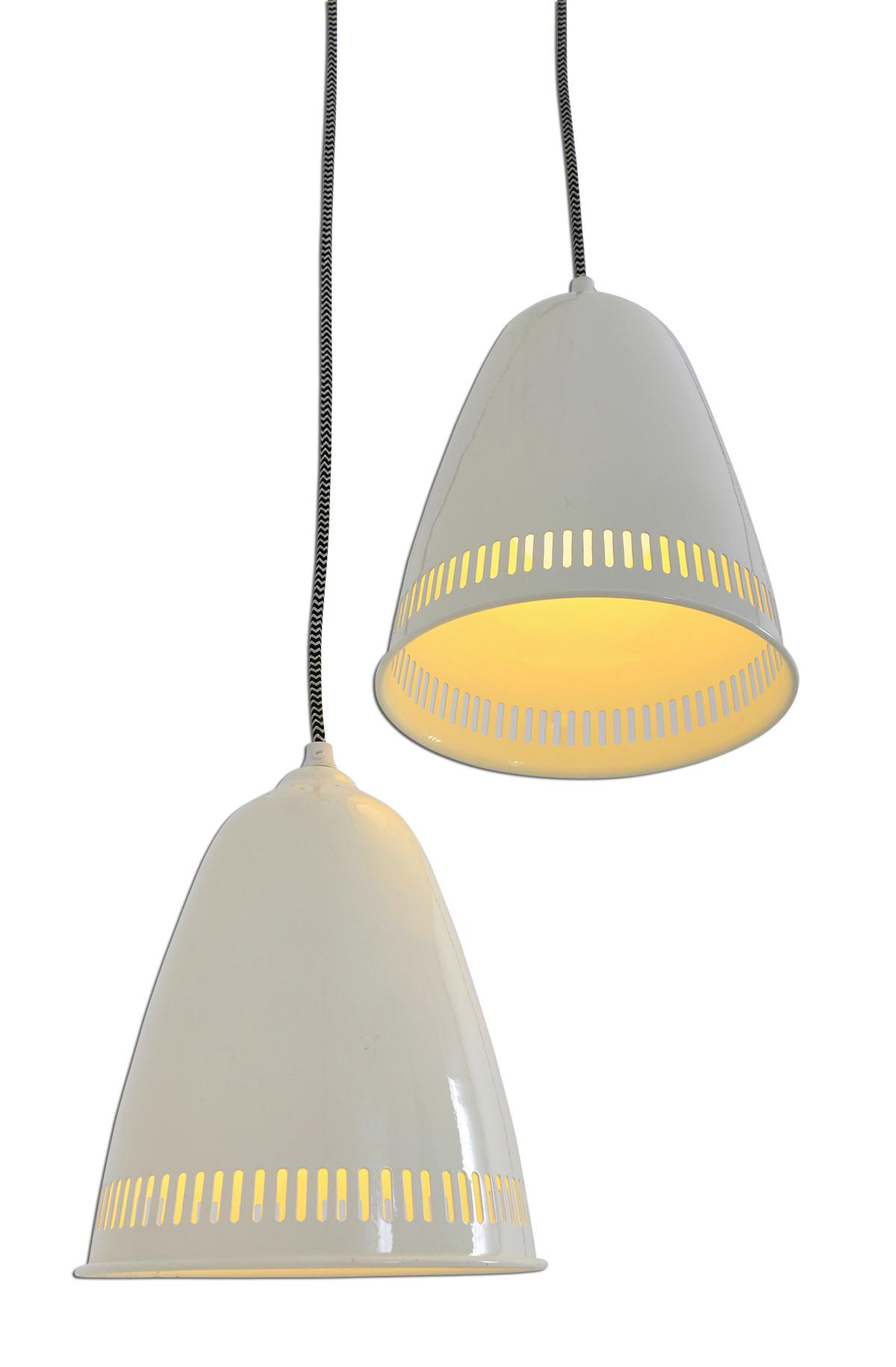 Hängeleuchte H: 110 cm 2-Flammig, Mangoholz/Metall - Weiß, KONVENTIONELL, Holz/Metall (21/110cm) - Näve