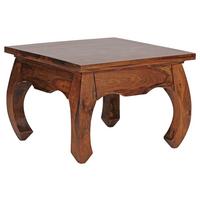 Couchtisch Holz Massiv Opium, Sheesham - Sheeshamfarben, Design, Holz (60/60/40cm) - MID.YOU