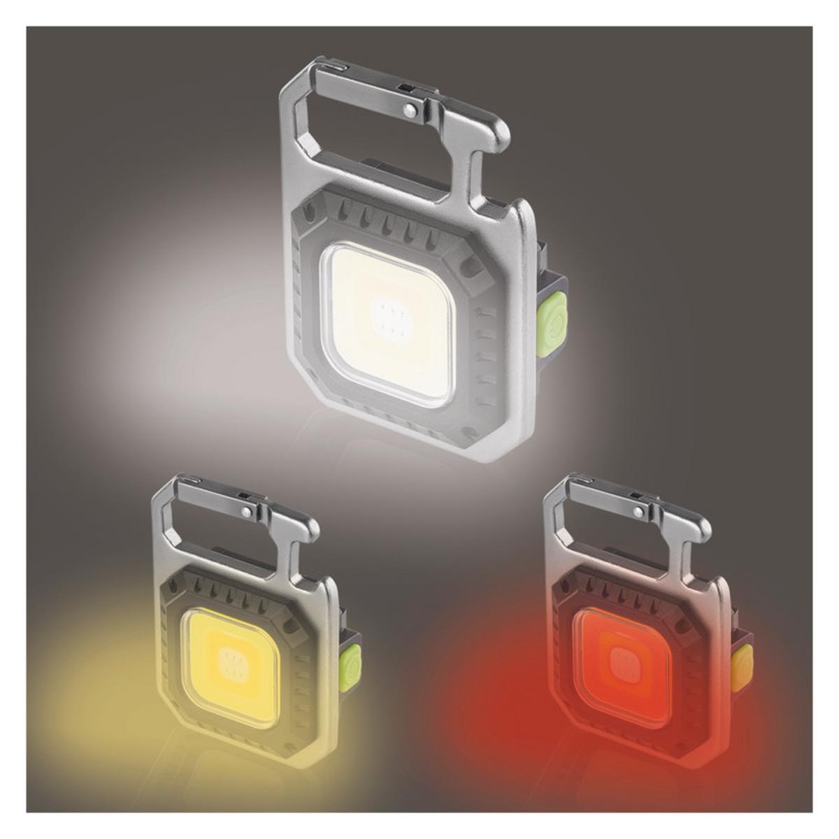 DEKORAČNÍ LED SVÍTIDLO GIU - barvy stříbra, Basics, kov/plast (6,1/4,5/2,1cm)