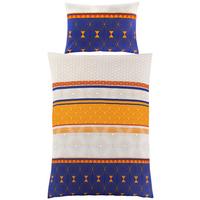 Ágyneműhuzat-garnitúra Pauline - világosszürke/sötétkék, Modern, textil (140/200null) - Luca Bessoni