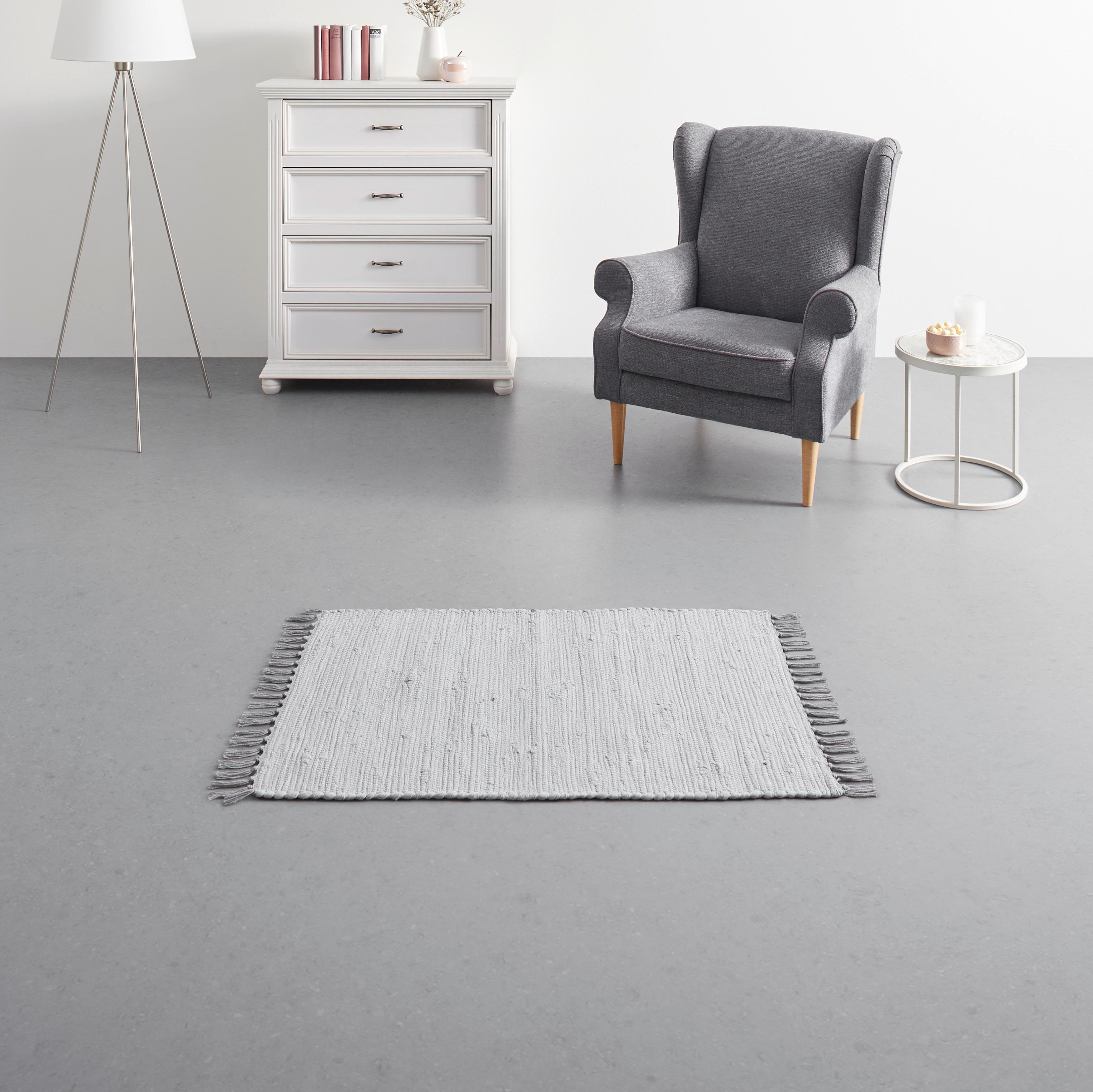 HADROVÝ KOBEREC Julia 3, 70/230cm - šedá/barvy stříbra, Romantický / Rustikální, textil (70/230cm) - Modern Living