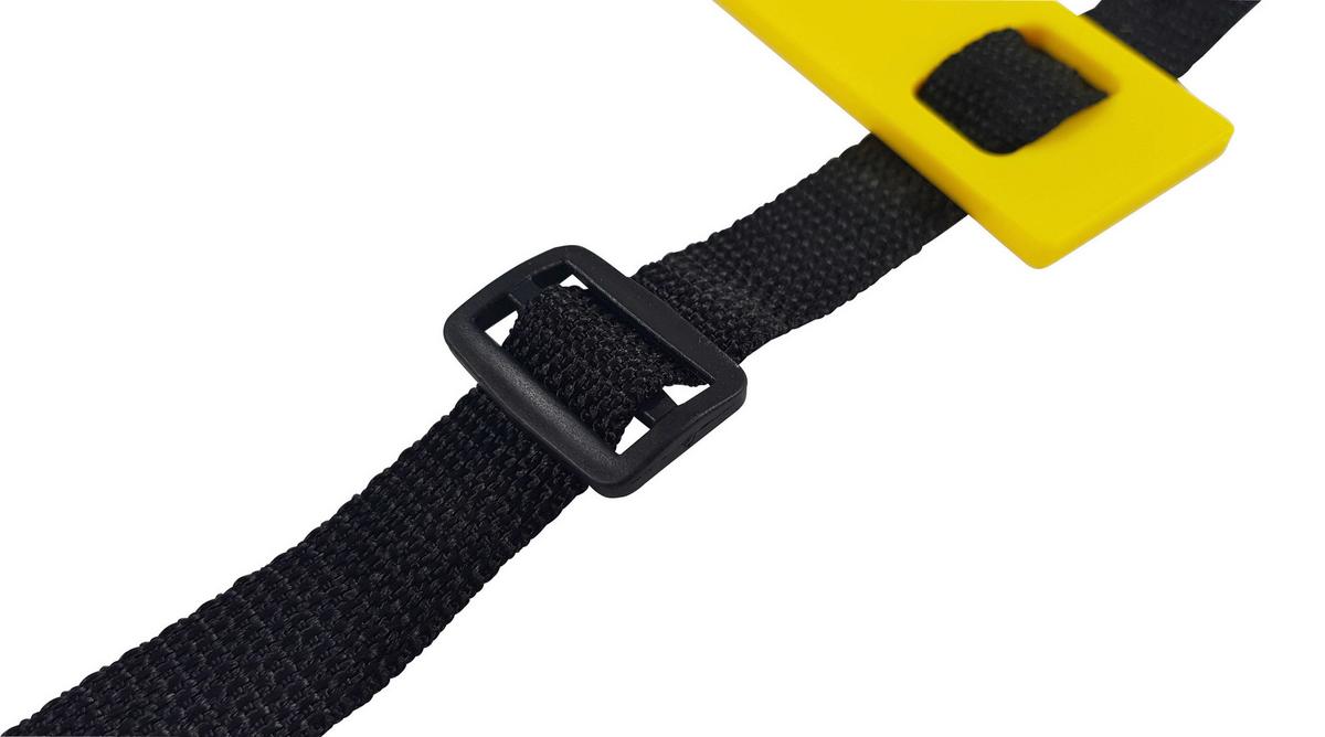 Trainingsleiter Tunturi Agility Ladder 4,5m - Gelb/Schwarz, KONVENTIONELL, Kunststoff (450/50/5cm)