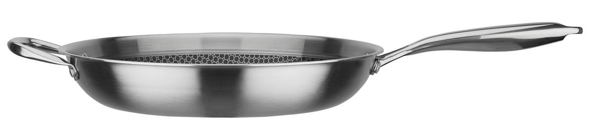 PANVICA NA SMAŽENIE INOXXA - farba ušľachtilej ocele, Basics, kov (32cm) - GSW
