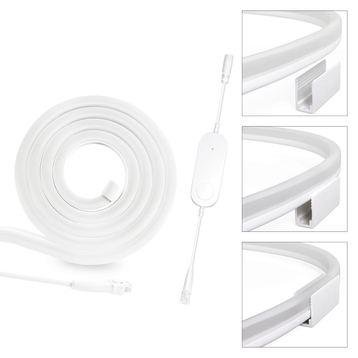 Rugalmas Led Szalag Gosmart Kb. 3m - többszínű, Basics, műanyag (300cm)