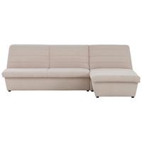 Ecksofa Looks Viii Creme - Creme/Schwarz, Design, Textil (274/168cm) - LOOKS by W.Joop