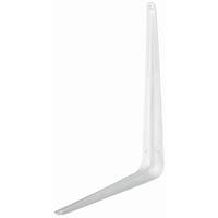 Regalkonsole 25 / 30 cm - Weiß, KONVENTIONELL, Metall (25/30cm)