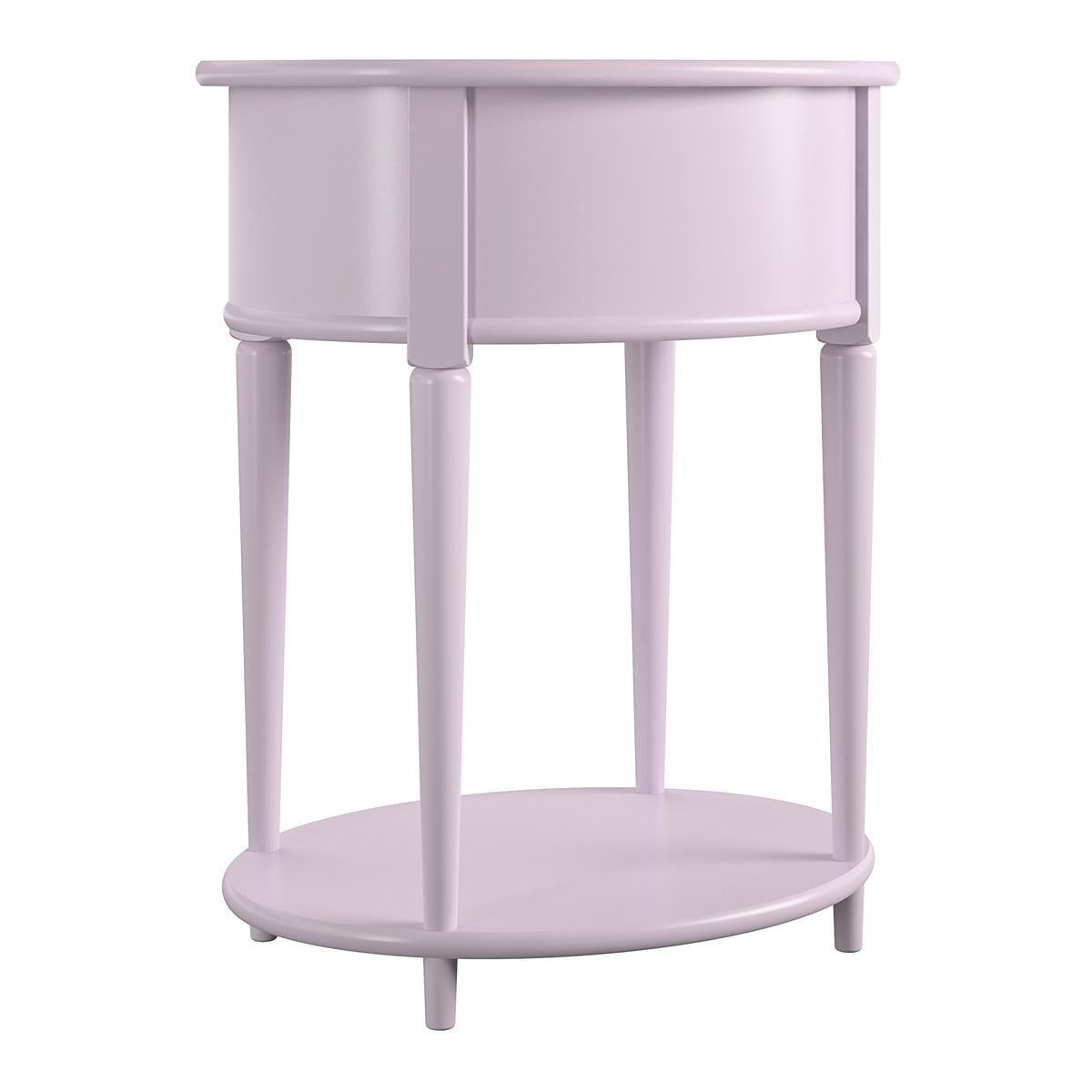 Beistelltisch Aurora Lila B: 55 cm - Lila, Design, Holzwerkstoff (55/45/66cm) - MID.YOU