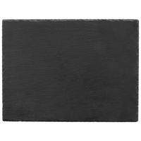 SERVÍROVACÍ PODNOS STONEY - L - černá, Moderní, plast/kámen (40/30/0,7cm) - Zandiara