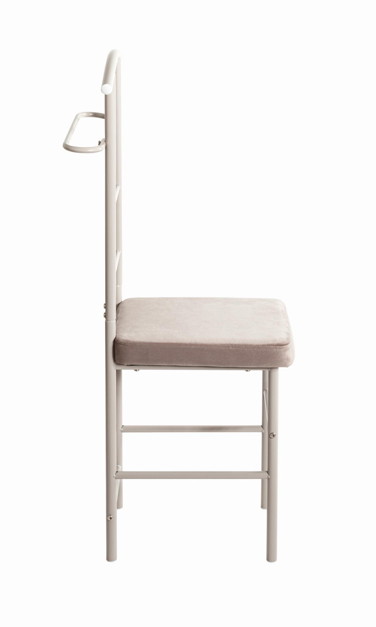 NEMÝ SLUHA HELENE - kašmírová, Basics, kov/textil (46/109/46cm)
