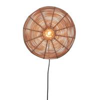 Wandleuchte Tanami/w/4010/n - Naturfarben, Trend, Naturmaterialien (10/40/40cm) - Good & Mojo