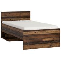 Gyerek Ágykeret Nubi 90/200 Cm - ótölgy/sötétszürke, Modern, faalapú anyag (90/200cm)