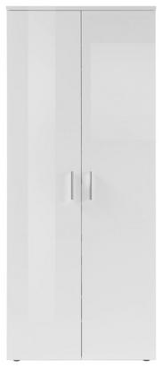 Schuhschrank B: 80 cm Schuhschrank LINCOLN Weiß