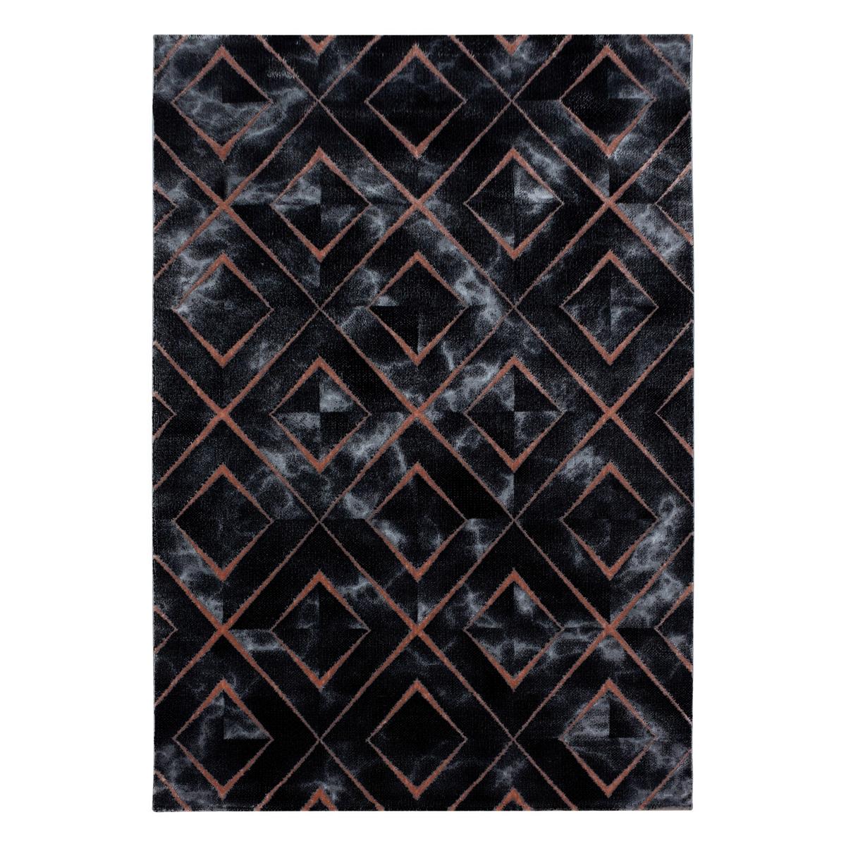 Webteppich Bronze Naturfaser Naxos 140x200 cm - Bronzefarben, Design, Textil (140/200cm)