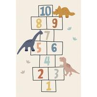 DĚTSKÝ KOBEREC DINO - vícebarevná, textil (100/150cm) - Mömax