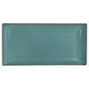 Servírovací podnos Capri, 32/16,5 cm - zelená, Moderní, keramika (32/16,5/2cm) - Premium Living