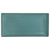 Servírovací podnos Capri, 32/16,5 cm - zelená, Moderní, keramika (32/16,5/2cm) - Premium Living