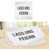 Serviette Lass Un Feiern - Basics, Papier (33/2/33cm)