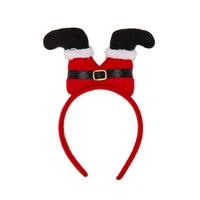 Haarreifen Robert Rot/schwarz Bxh: Ca. 23x17 Cm - Rot/Schwarz, Basics, Kunststoff/Textil (22.5/17cm) - Ondega