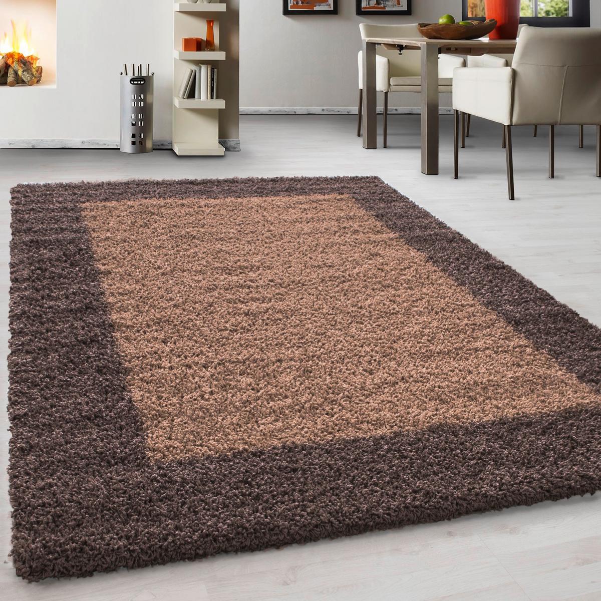 Hochflor Teppich Taupe Life 240x340 Cm - Taupe, KONVENTIONELL, Textil (240/340cm) - Novel