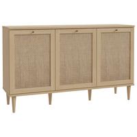 Komoda Calasetta š: 150 cm - barvy dubu/barvy zlata, Natur, kov/dřevo (149,8/89,8/41,4cm)