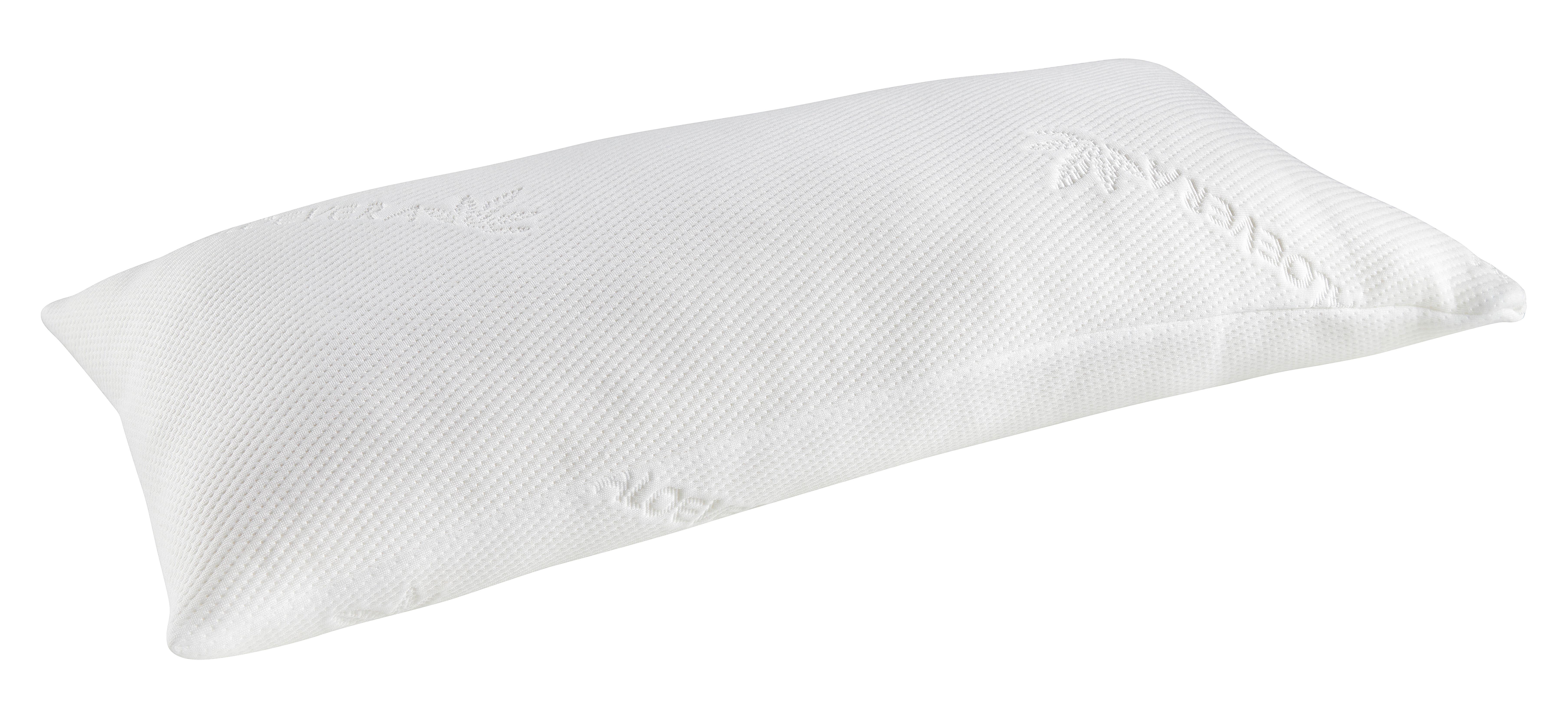 Šijový Vankúš Triton Aloe Vera, 40/80cm - biela, textil (40/80cm) - Premium Living