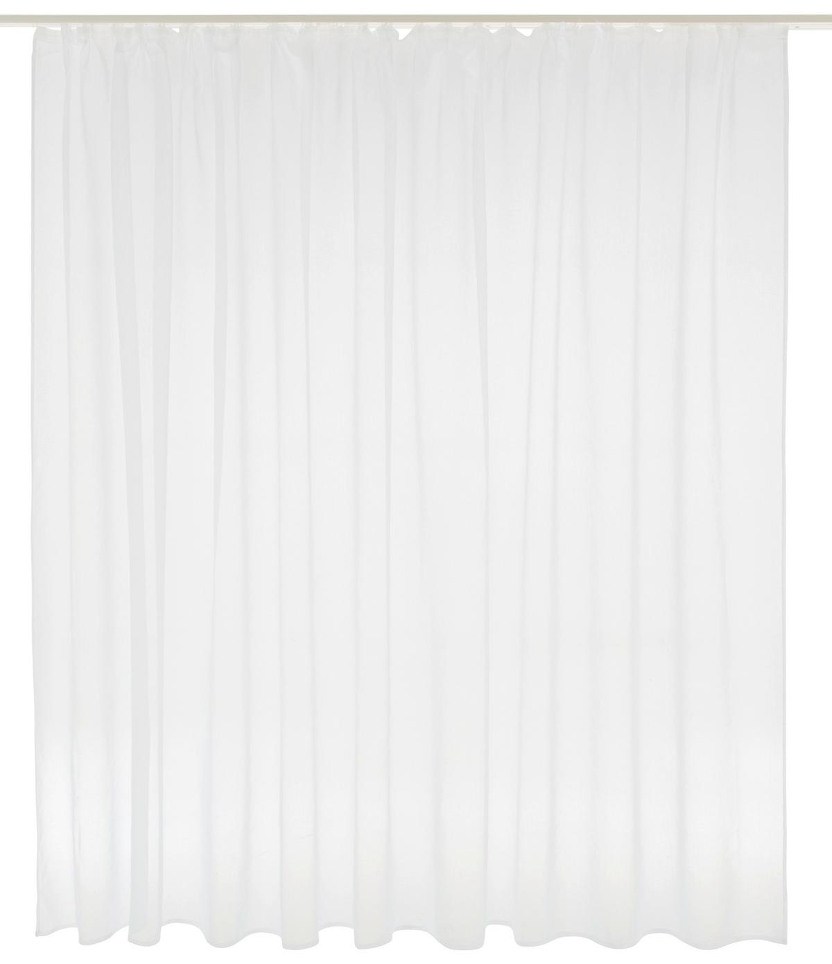 Kusová záclona Tosca store, 300/175cm - bílá, textil (300/175cm) - Modern Living