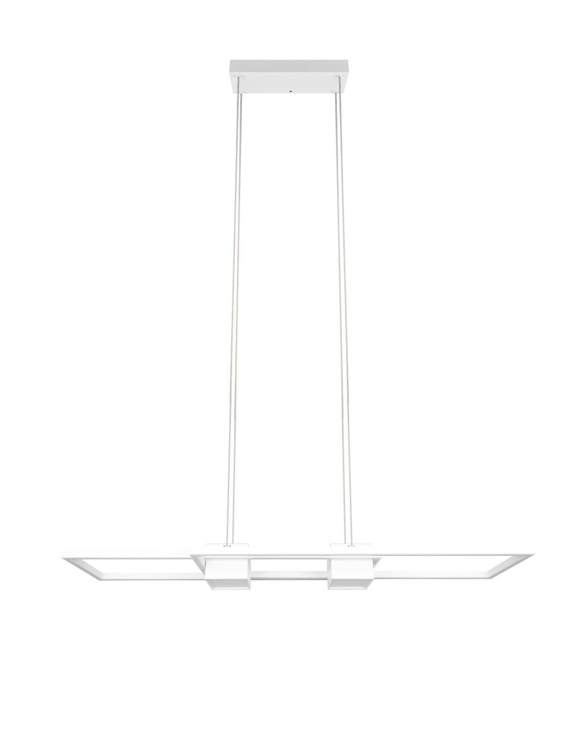 Led-pendelleuchte 347710431 Albany - Weiß, Design, Metall (100/28/150cm) - Trio Leuchten