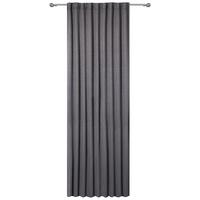 Verdunkelungsvorhang Vera - Anthrazit, ROMANTIK / LANDHAUS, Textil (140/245cm) - James Wood