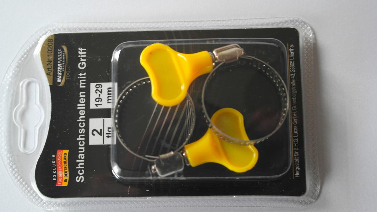 Schlauchschellenset Martin 2tlg. Set DM: 19-29 mm - Basics, Metall (13/7,5/2,0cm)