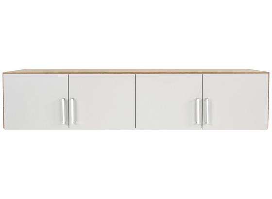 Nadstavec Na Skriňu Ku 4 Dv.skrini Wien - farby dubu/biela, Konvenčný, kompozitné drevo (181/39/54cm) Nadstavec Na Skriňu Ku 4 Dv.skrini Wien - farby dubu/biela, Konvenčný, kompozitné drevo (181/39/54cm)