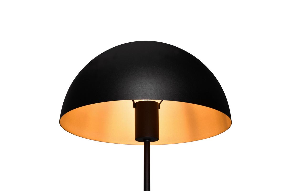 Tischleuchte 506290132 Nola - Schwarz, KONVENTIONELL, Metall (30/45cm) - Trio Leuchten