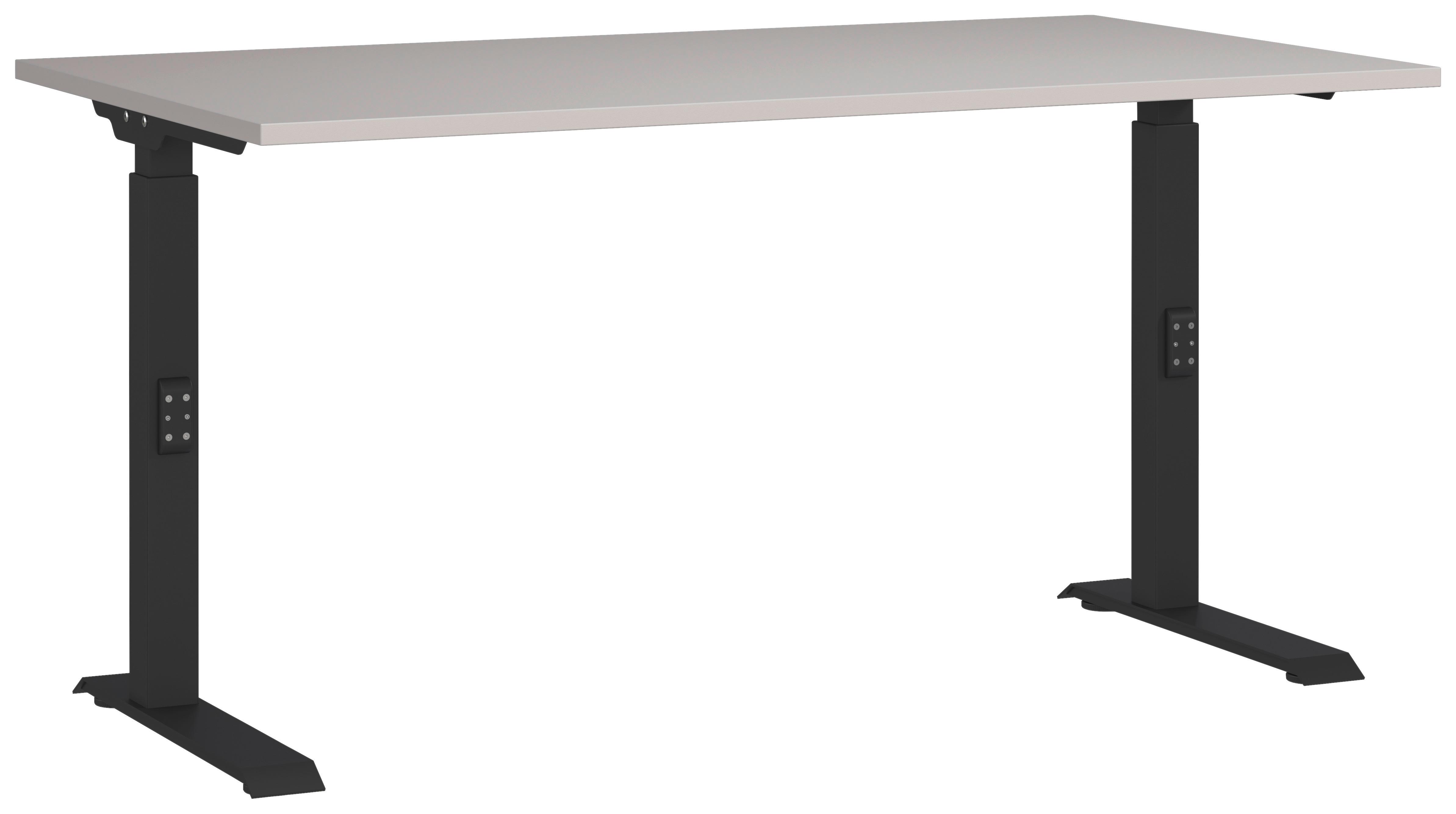 Schreibtisch Schwarz/Kaschmir L: 140cm