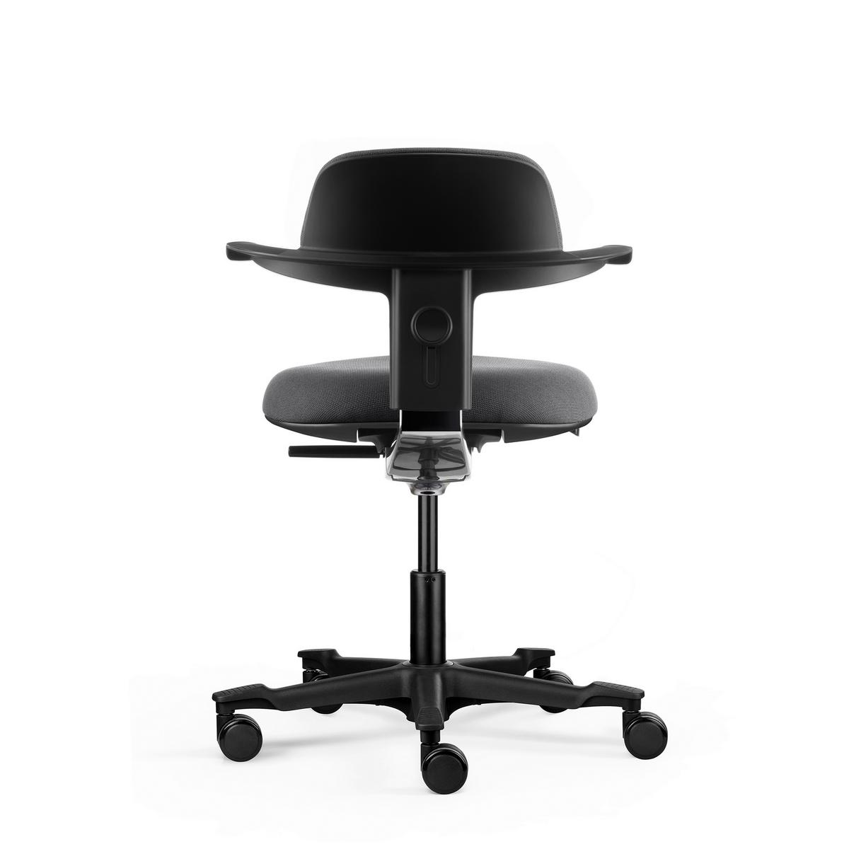 DREHSTUHL Work Grau B: 55cm - Grau, MODERN, Kunststoff/Textil (55/91/51cm) - MID.YOU